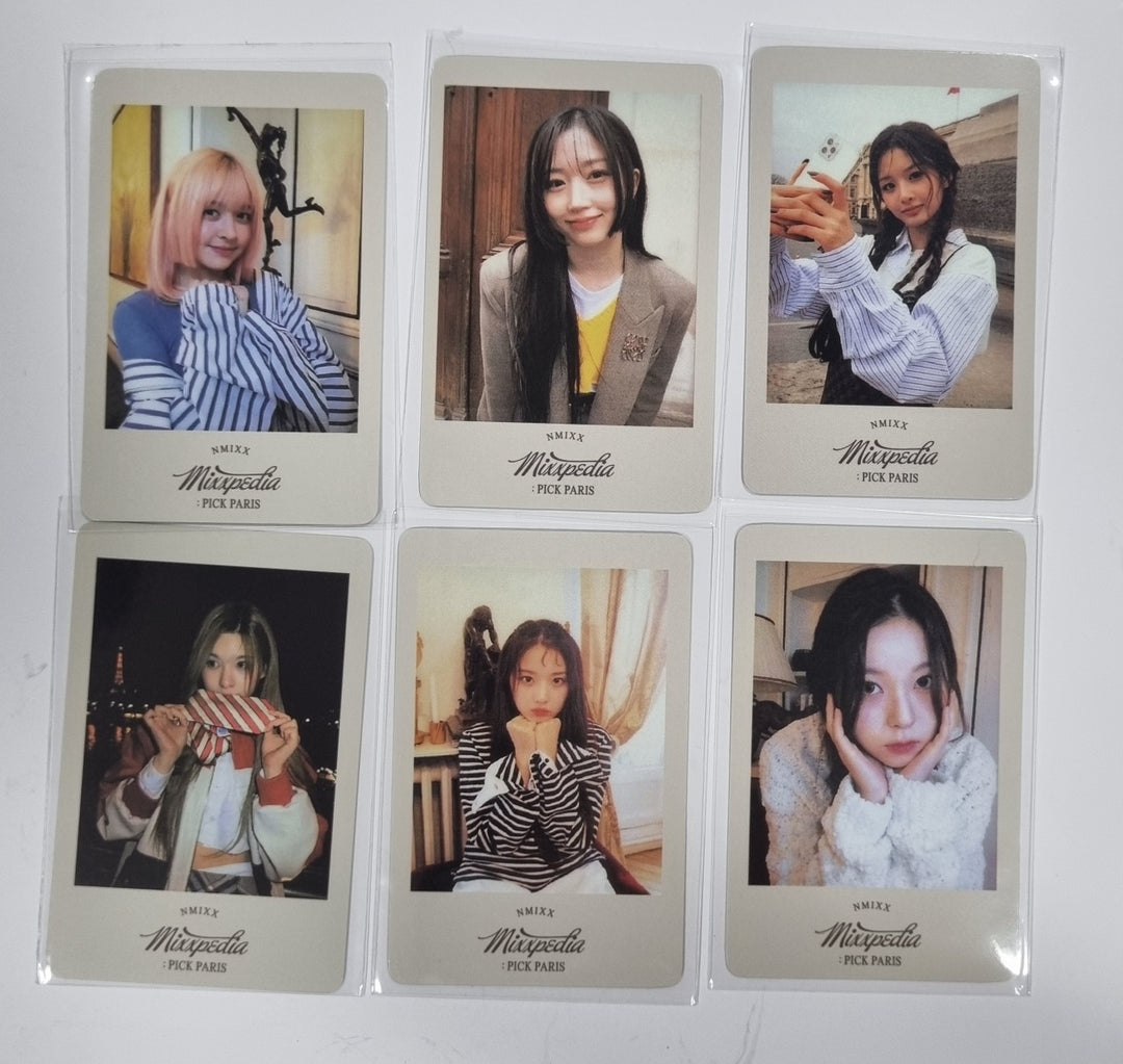 NMIXX "MIXXPEDIA : PICK PARIS" 2nd Photobook - Withmuu Pre-Order Benefit Photocard - HALLYUSUPERSTORE