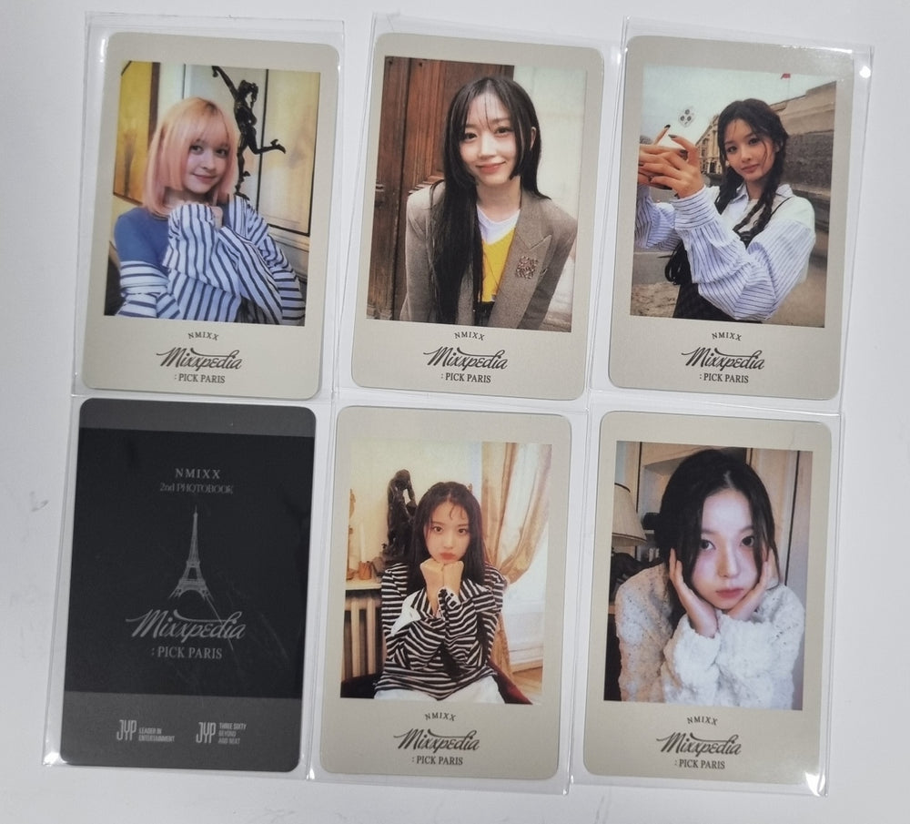 NMIXX "MIXXPEDIA : PICK PARIS" 2nd Photobook - Withmuu Pre-Order Benefit Photocard - HALLYUSUPERSTORE