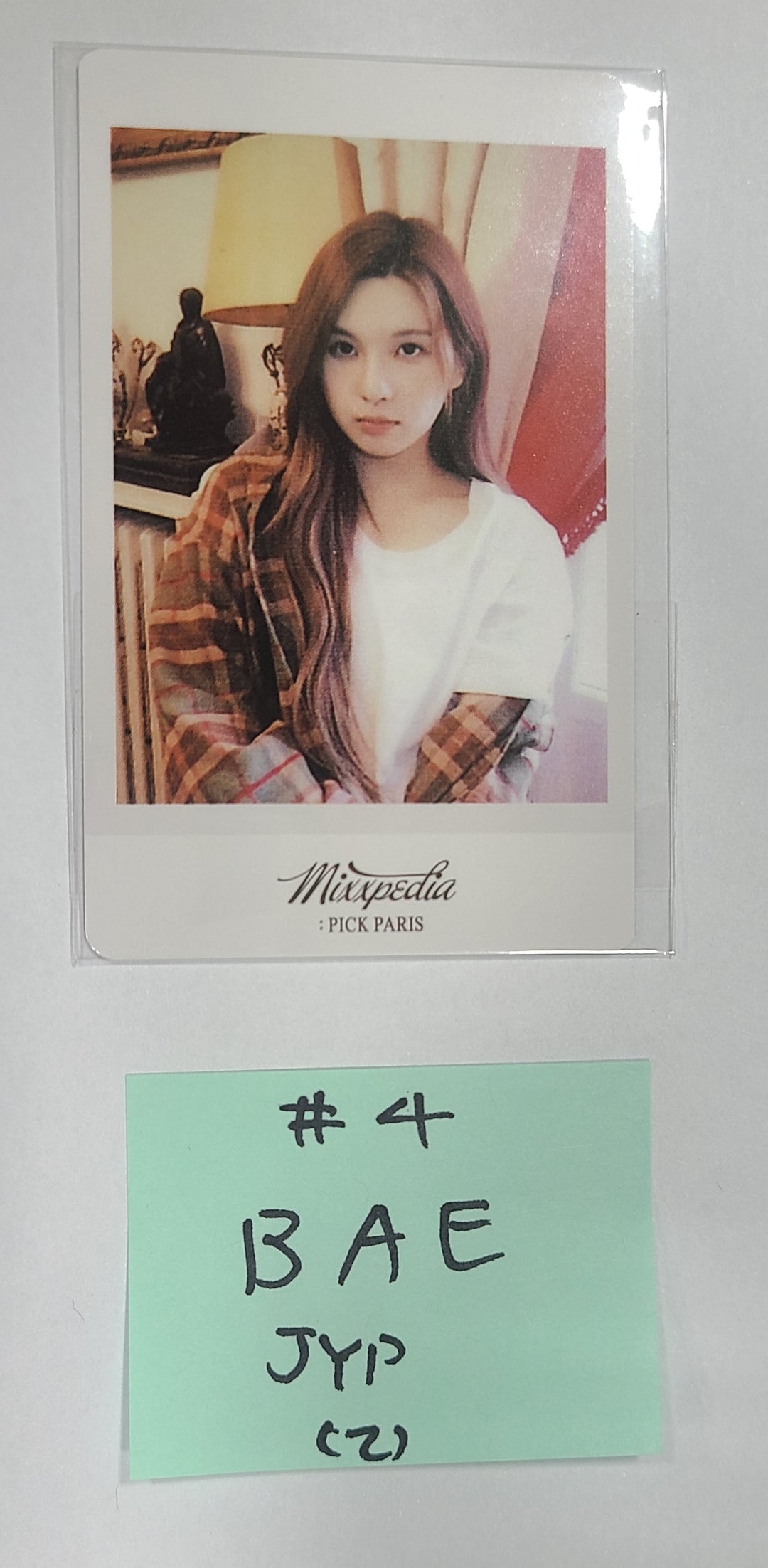 NMIXX "MIXXPEDIA : PICK PARIS" 2nd Photobook - JYP Shop Pre-Order Benefit Photocard - HALLYUSUPERSTORE