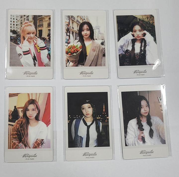 NMIXX "MIXXPEDIA : PICK PARIS" 2nd Photobook - JYP Shop Pre-Order Benefit Photocard - HALLYUSUPERSTORE