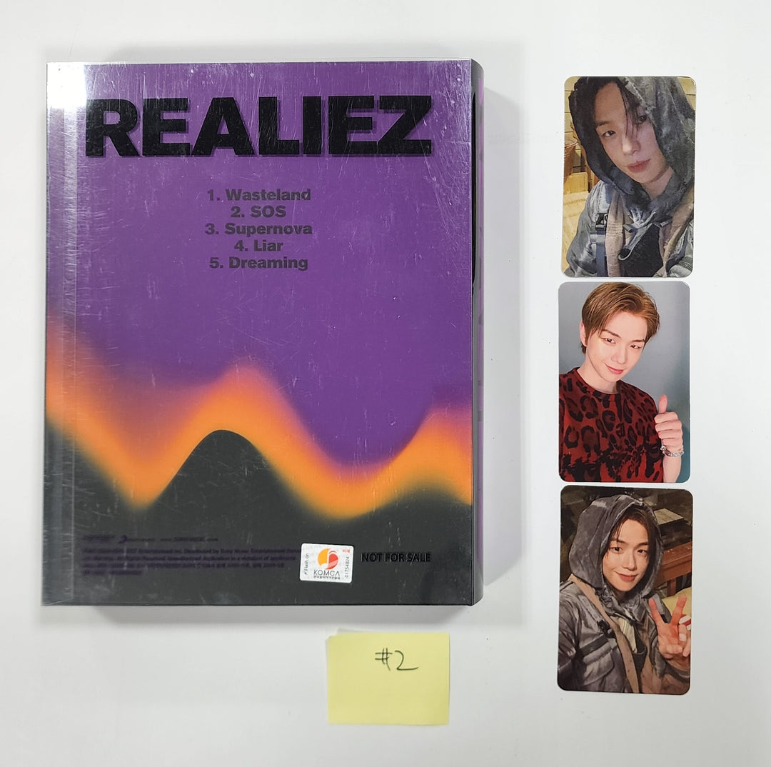 KANGDANIEL "REALIEZ" - Hand Autographed(Signed) Promo Album - HALLYUSUPERSTORE