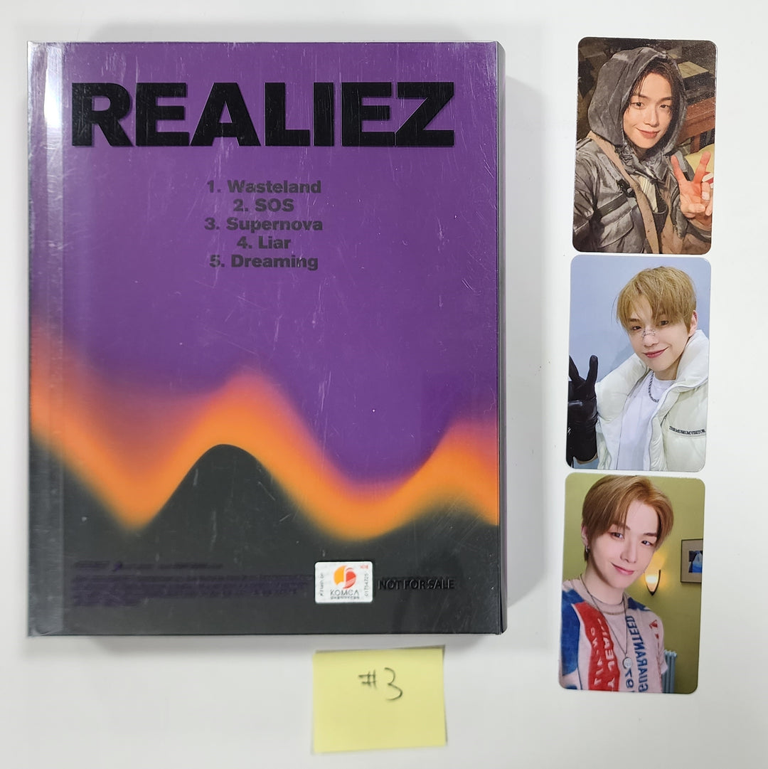 KANGDANIEL "REALIEZ" - Hand Autographed(Signed) Promo Album - HALLYUSUPERSTORE