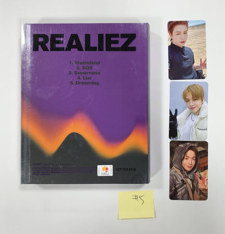 KANGDANIEL "REALIEZ" - Hand Autographed(Signed) Promo Album - HALLYUSUPERSTORE