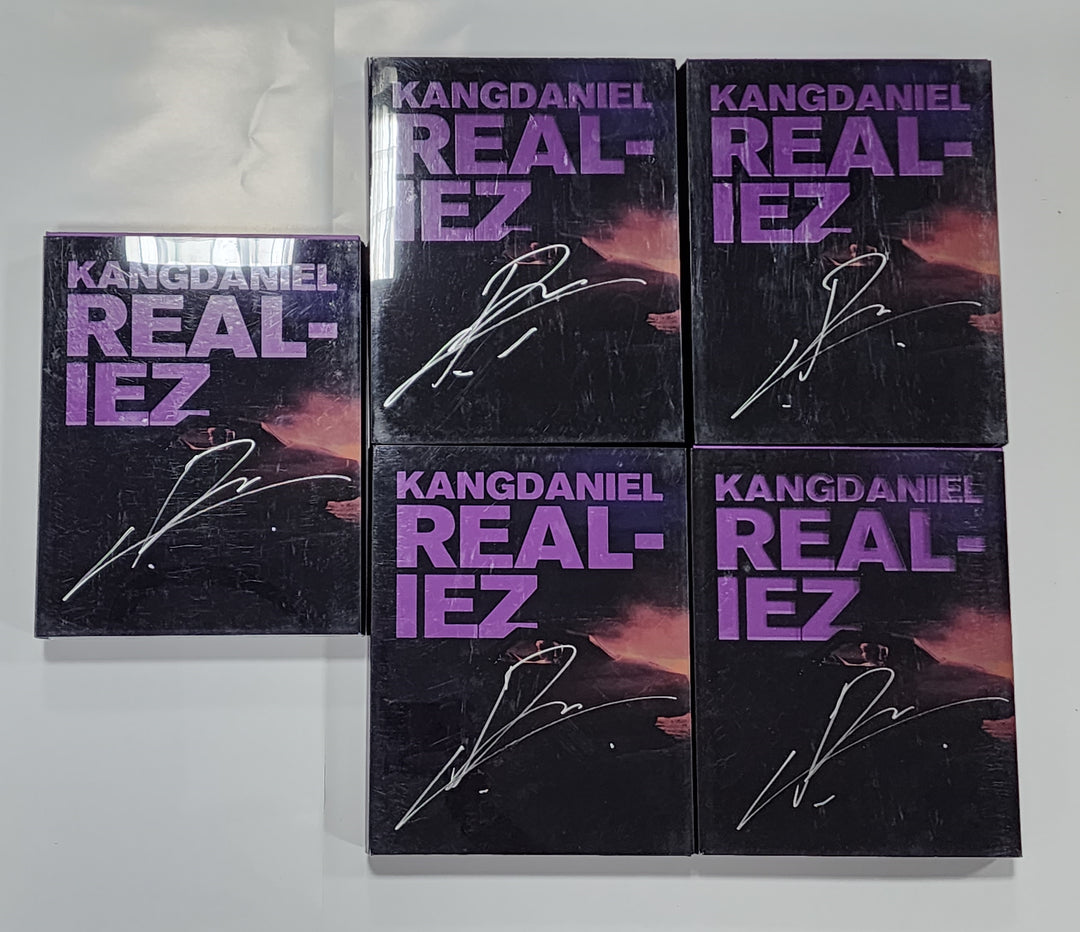 KANGDANIEL "REALIEZ" - Hand Autographed(Signed) Promo Album - HALLYUSUPERSTORE