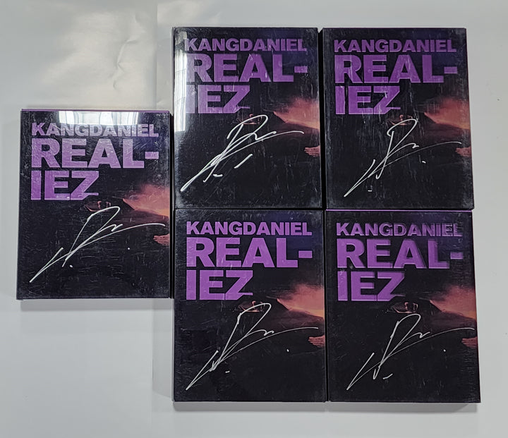 KANGDANIEL "REALIEZ" - Hand Autographed(Signed) Promo Album - HALLYUSUPERSTORE