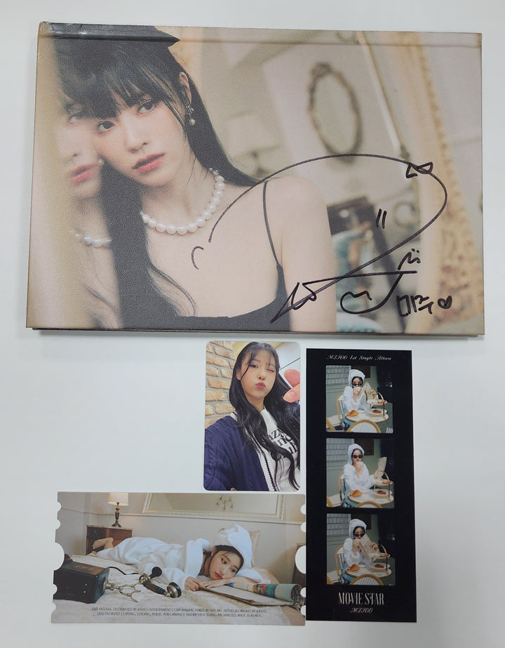 MIJOO "Movie Star" - Hand Autographed(Signed) Album - Must Read ! - HALLYUSUPERSTORE