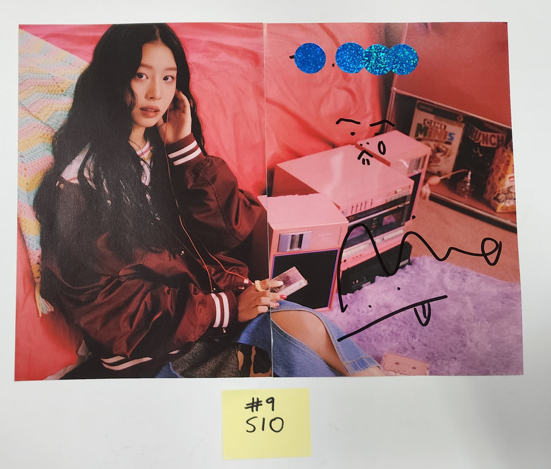 FIFTY FIFTY "The Beginning: Cupid" - A Cut Page From Fansign Event Album - HALLYUSUPERSTORE