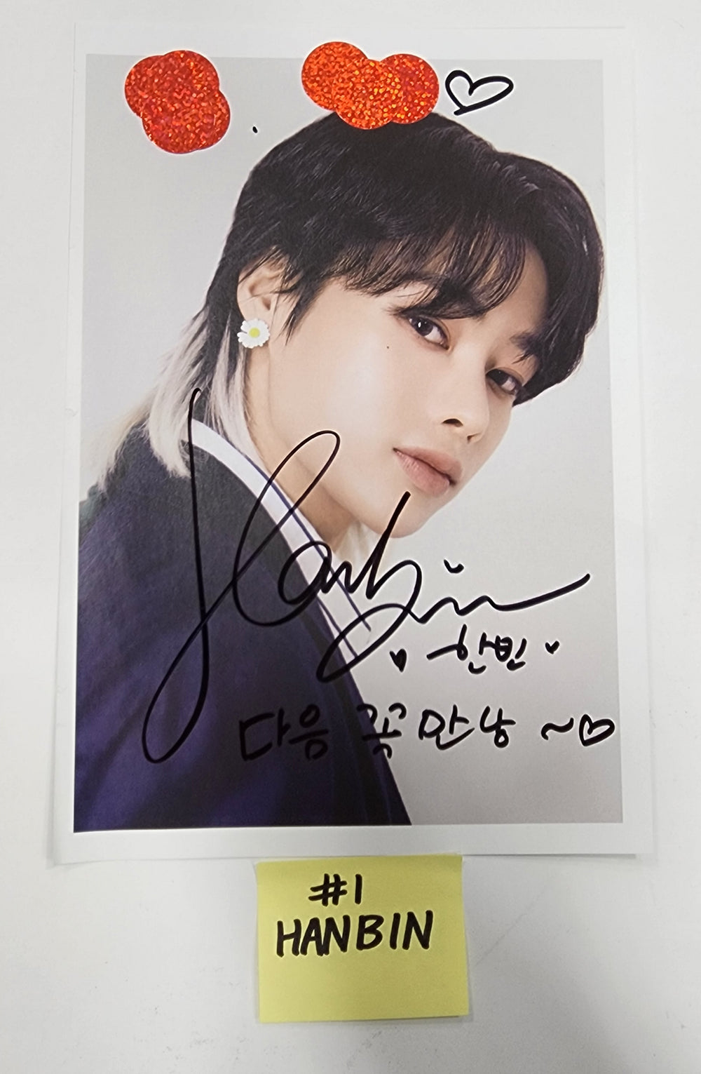 TEMPEST "폭풍전야" - A Cut Page From Fansign Event Album - HALLYUSUPERSTORE