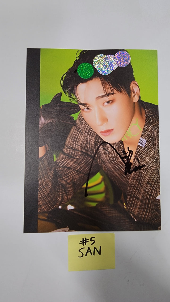 ATEEZ "THE WORLD EP.2 " - A Cut Page From Fansign Event Album - HALLYUSUPERSTORE