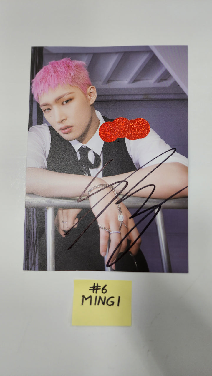 ATEEZ "THE WORLD EP.2 " - A Cut Page From Fansign Event Album - HALLYUSUPERSTORE