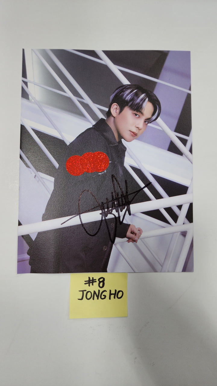 ATEEZ "THE WORLD EP.2 " - A Cut Page From Fansign Event Album - HALLYUSUPERSTORE