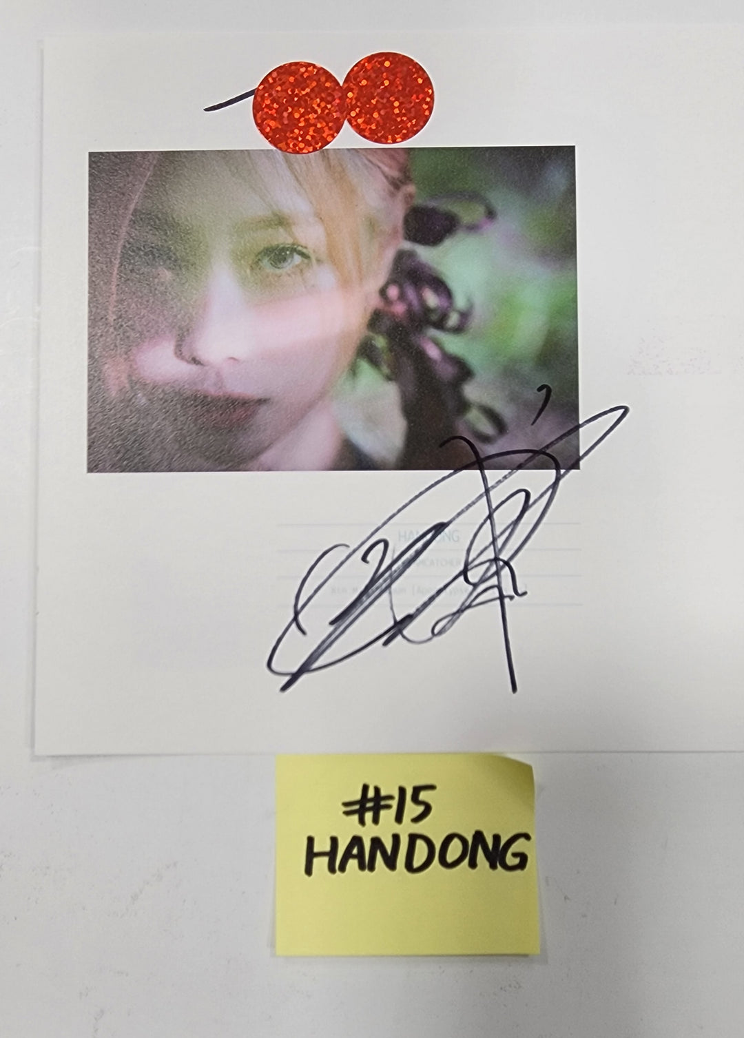 Dreamcatcher "Apocalypse : From us" - A Cut Page From Fansign Event Album - HALLYUSUPERSTORE
