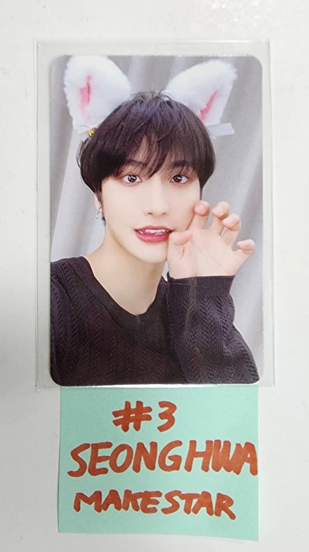 ATEEZ "THE WORLD EP.2 " - Makestar Pre-Order Benefit Event photocard - HALLYUSUPERSTORE