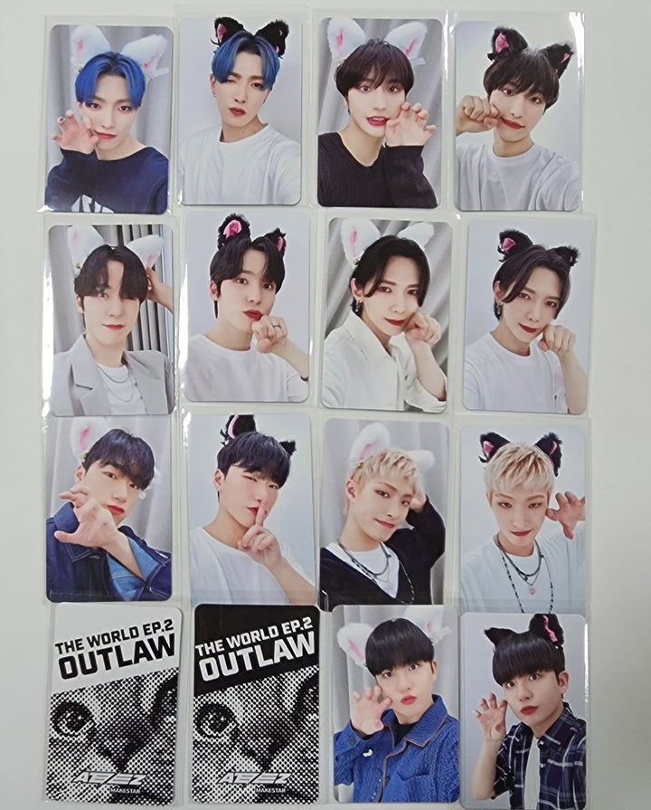 ATEEZ "THE WORLD EP.2 " - Makestar Pre-Order Benefit Event photocard - HALLYUSUPERSTORE