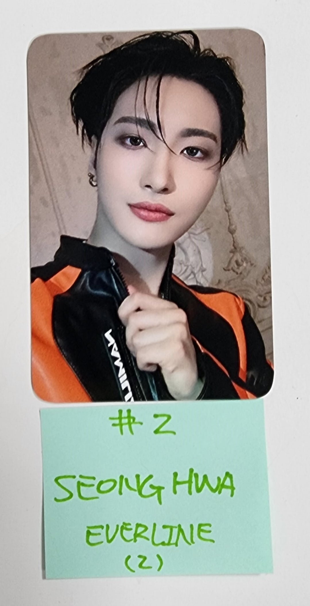 ATEEZ "THE WORLD EP.2 " - Everline Fansign Event Photocard - HALLYUSUPERSTORE
