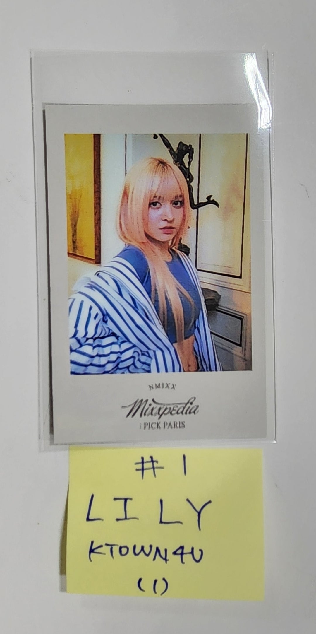 NMIXX "MIXXPEDIA : PICK PARIS" 2nd Photobook - Ktown4U Special Event Photocard - HALLYUSUPERSTORE