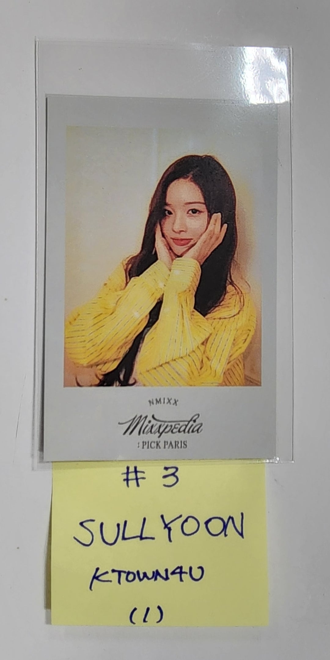 NMIXX "MIXXPEDIA : PICK PARIS" 2nd Photobook - Ktown4U Special Event Photocard - HALLYUSUPERSTORE