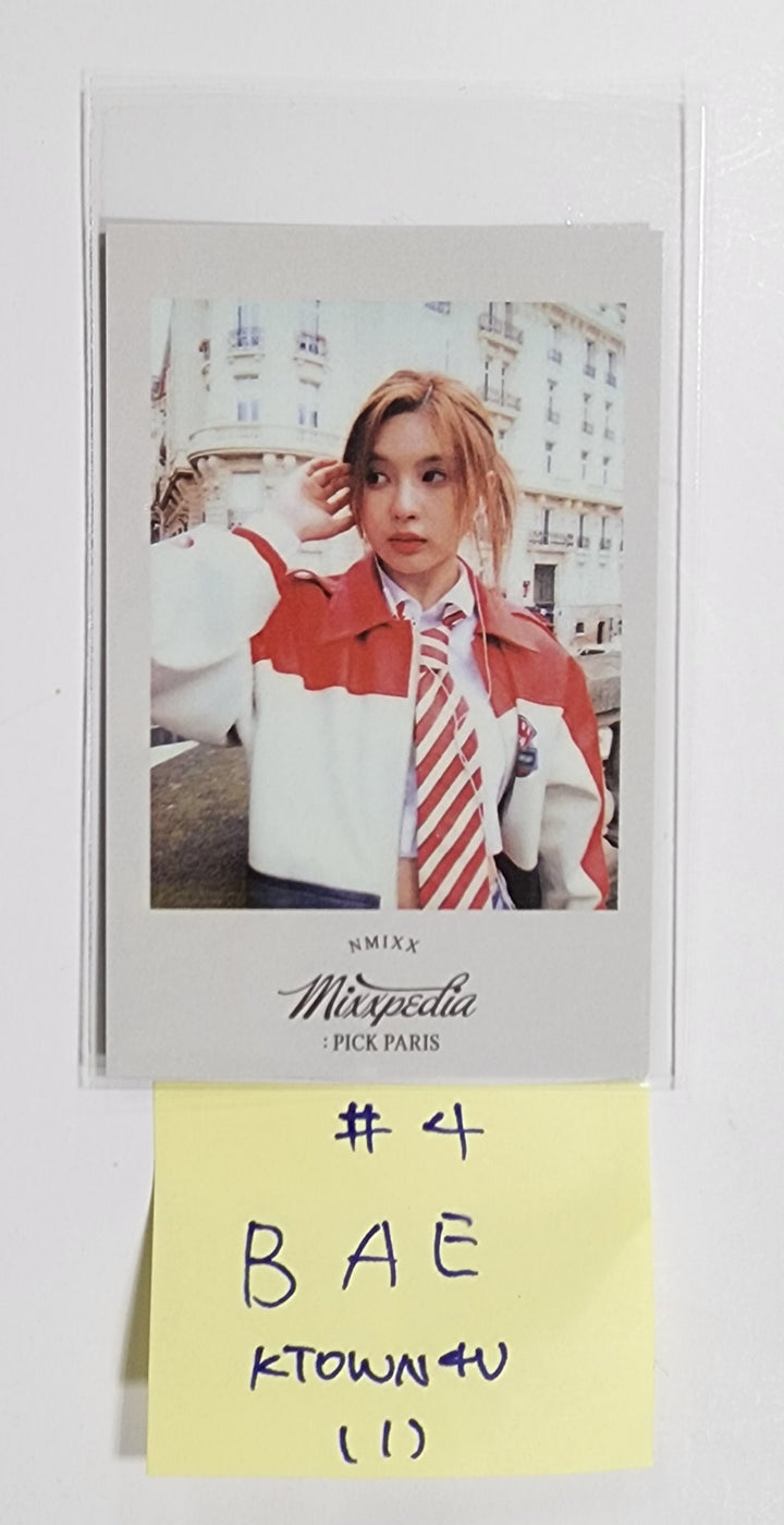 NMIXX "MIXXPEDIA : PICK PARIS" 2nd Photobook - Ktown4U Special Event Photocard - HALLYUSUPERSTORE