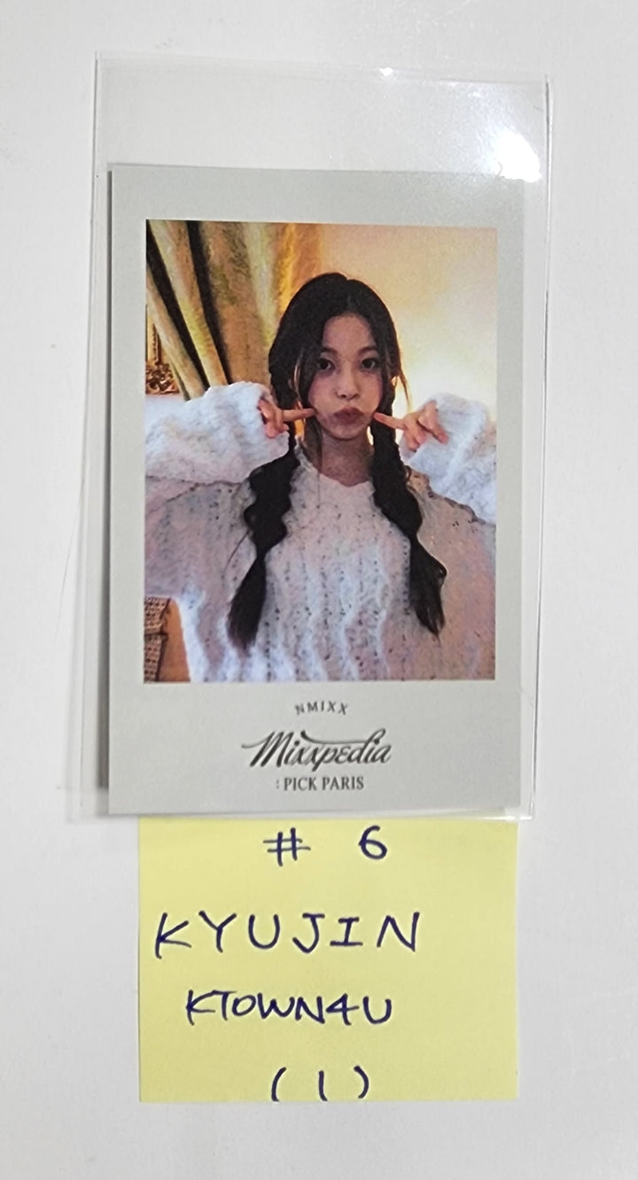 NMIXX "MIXXPEDIA : PICK PARIS" 2nd Photobook - Ktown4U Special Event Photocard - HALLYUSUPERSTORE