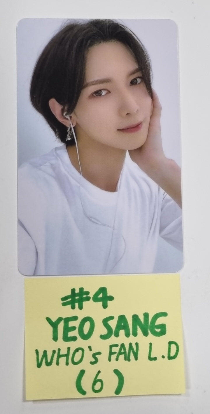 ATEEZ "THE WORLD EP.2"  - Whosfan Cafe Lucky Draw Event PVC Photocards &amp; 4x6 Photo - HALLYUSUPERSTORE