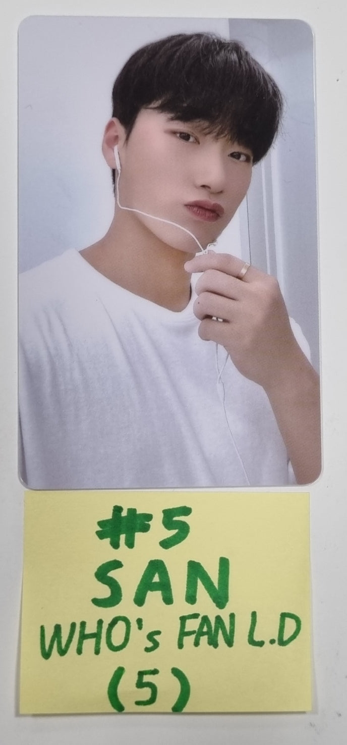 ATEEZ "THE WORLD EP.2"  - Whosfan Cafe Lucky Draw Event PVC Photocards &amp; 4x6 Photo - HALLYUSUPERSTORE