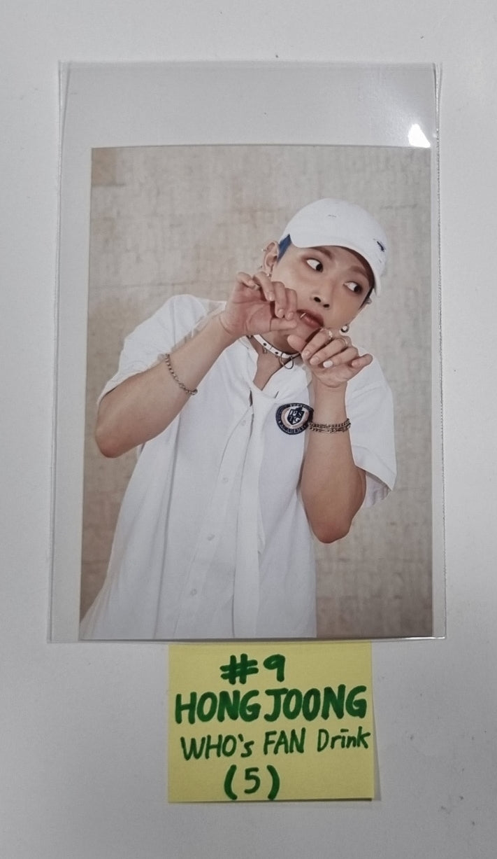 ATEEZ "THE WORLD EP.2"  - Whosfan Cafe Lucky Draw Event PVC Photocards &amp; 4x6 Photo - HALLYUSUPERSTORE
