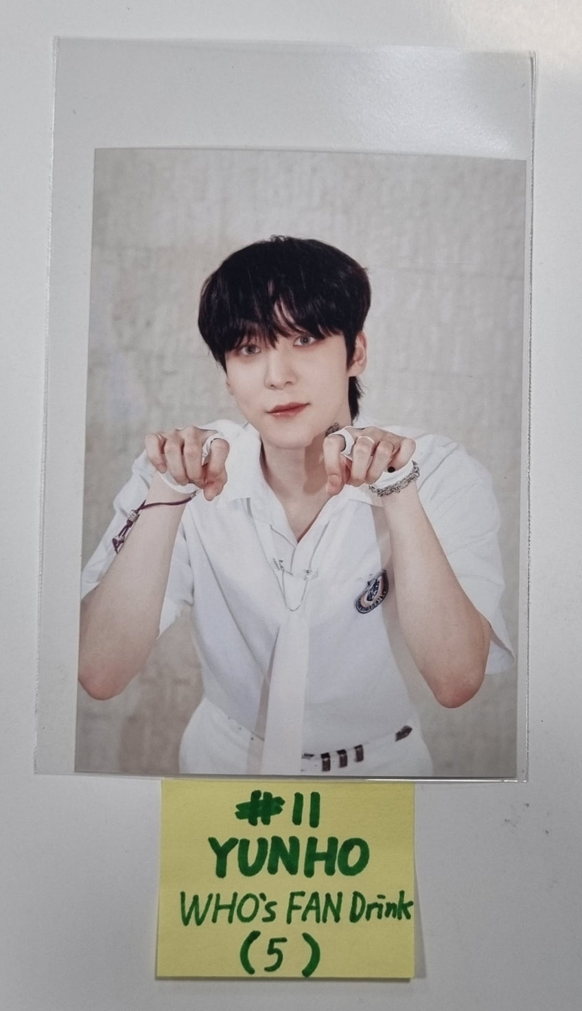 ATEEZ "THE WORLD EP.2"  - Whosfan Cafe Lucky Draw Event PVC Photocards &amp; 4x6 Photo - HALLYUSUPERSTORE