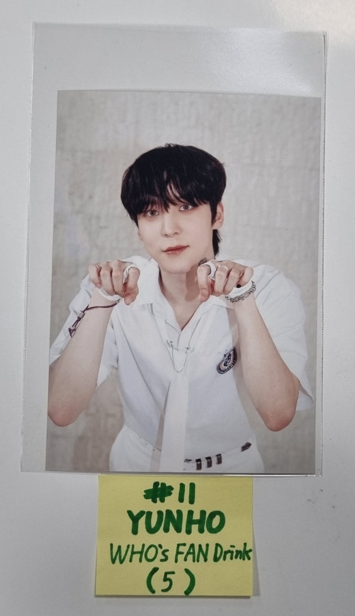 ATEEZ "THE WORLD EP.2"  - Whosfan Cafe Lucky Draw Event PVC Photocards &amp; 4x6 Photo - HALLYUSUPERSTORE