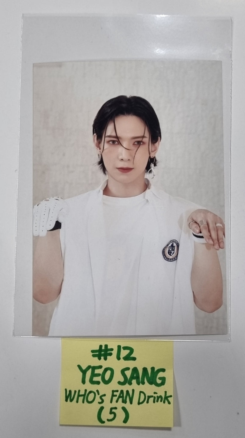ATEEZ "THE WORLD EP.2"  - Whosfan Cafe Lucky Draw Event PVC Photocards &amp; 4x6 Photo - HALLYUSUPERSTORE