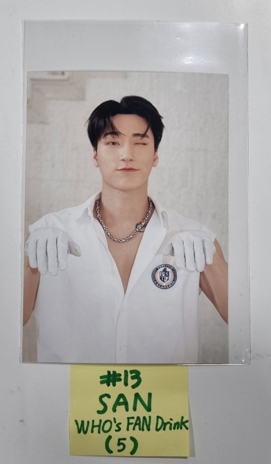 ATEEZ "THE WORLD EP.2"  - Whosfan Cafe Lucky Draw Event PVC Photocards &amp; 4x6 Photo - HALLYUSUPERSTORE