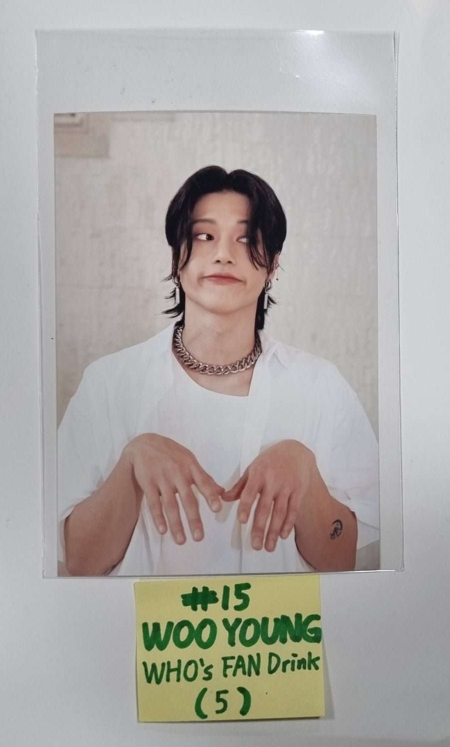 ATEEZ "THE WORLD EP.2"  - Whosfan Cafe Lucky Draw Event PVC Photocards &amp; 4x6 Photo - HALLYUSUPERSTORE