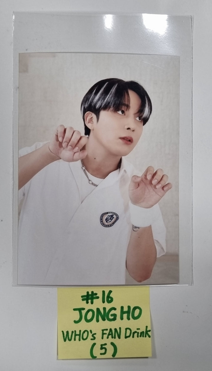 ATEEZ "THE WORLD EP.2"  - Whosfan Cafe Lucky Draw Event PVC Photocards &amp; 4x6 Photo - HALLYUSUPERSTORE