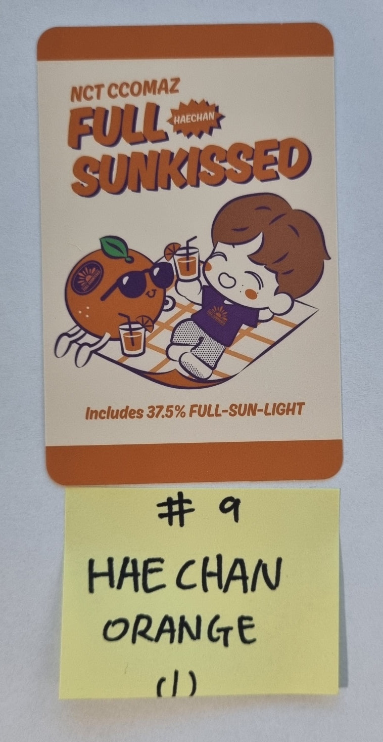 NCT "NCT CCOMAZ GROCERY STORE" - Official Trading Card [Green Ver + Orange Ver] - HALLYUSUPERSTORE