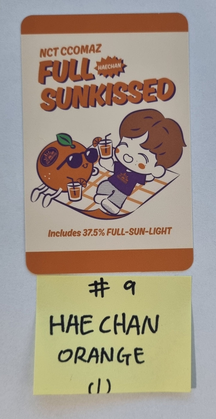 NCT "NCT CCOMAZ GROCERY STORE" - Official Trading Card [Green Ver + Orange Ver] - HALLYUSUPERSTORE