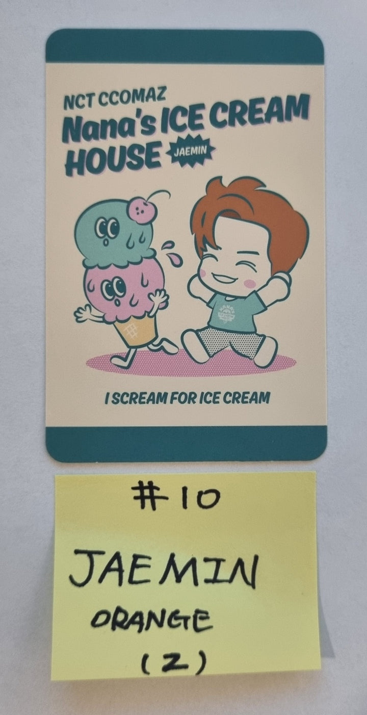 NCT "NCT CCOMAZ GROCERY STORE" - Official Trading Card [Green Ver + Orange Ver] - HALLYUSUPERSTORE