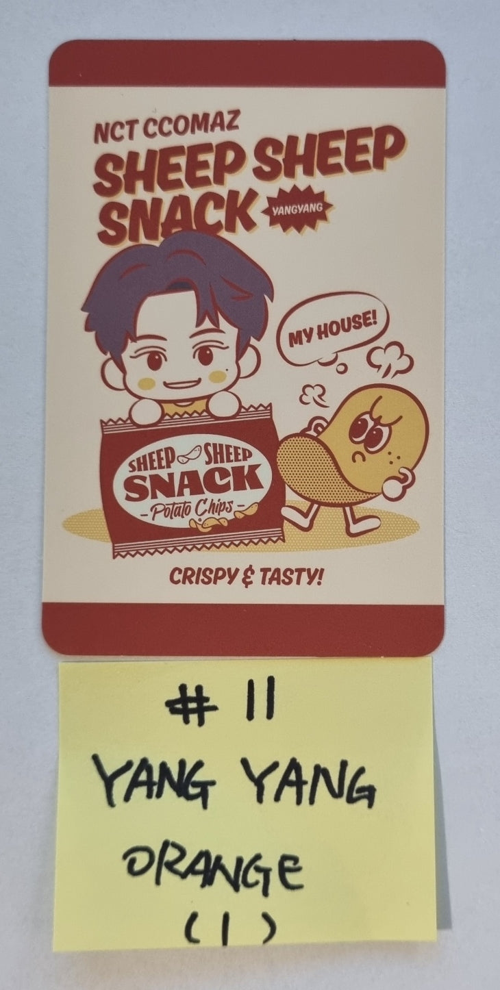 NCT "NCT CCOMAZ GROCERY STORE" - Official Trading Card [Green Ver + Orange Ver] - HALLYUSUPERSTORE