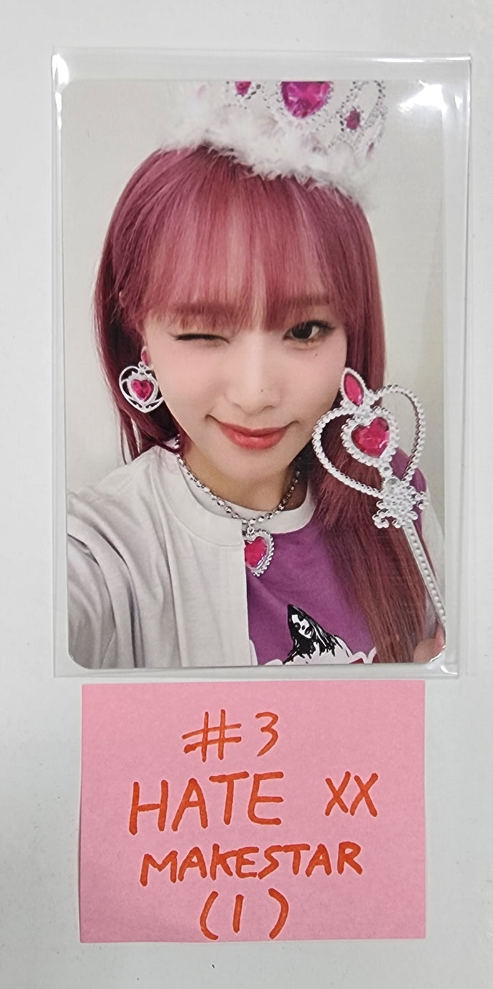 Yena "HATE XX" - Makestar Fansign Event Hologram Photocard [Poca Ver.] - HALLYUSUPERSTORE