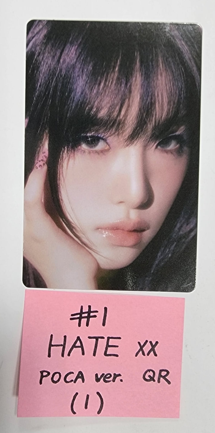 Yena "HATE XX" - Official photocard [POCA VER.] - HALLYUSUPERSTORE