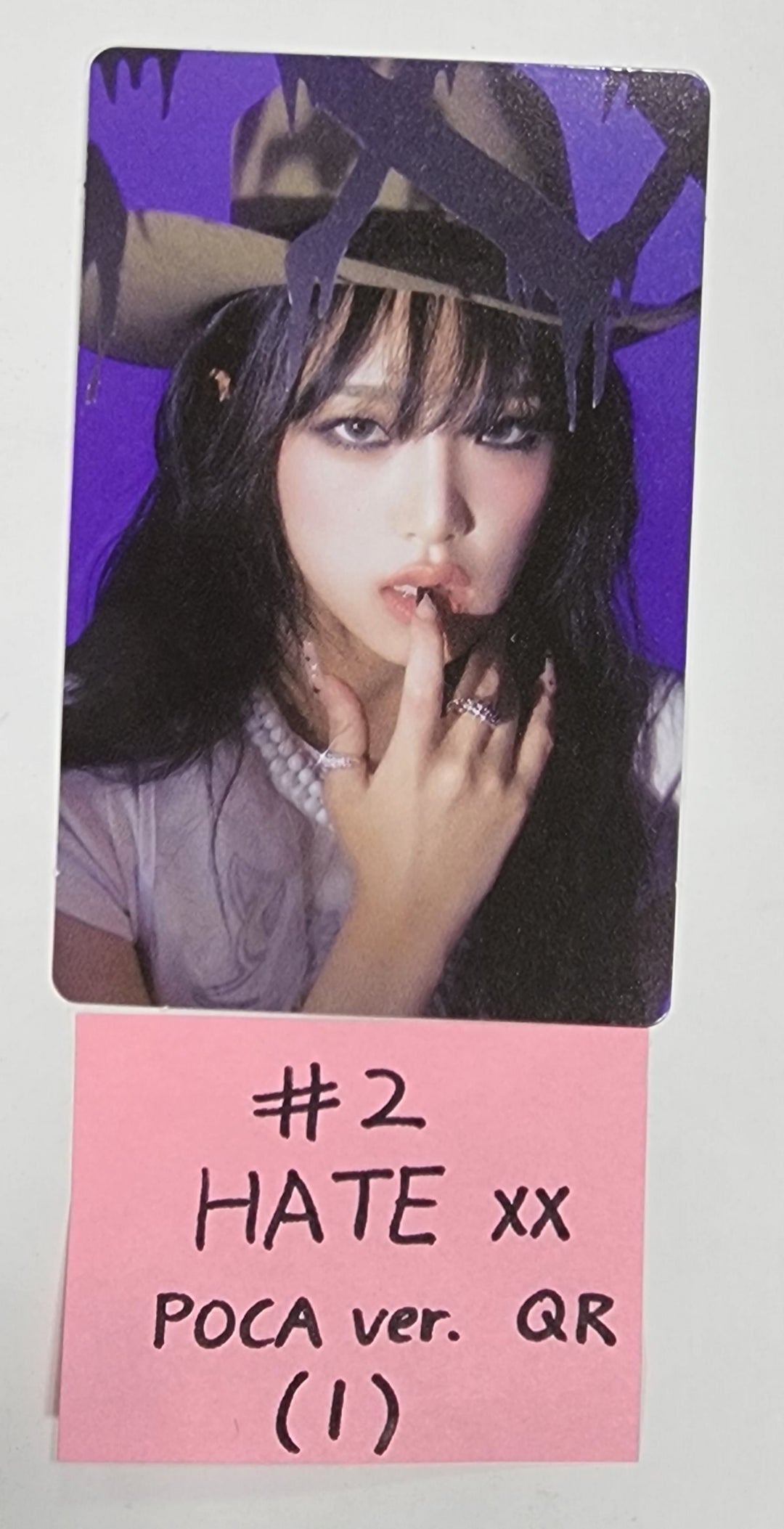 Yena "HATE XX" - Official photocard [POCA VER.] - HALLYUSUPERSTORE