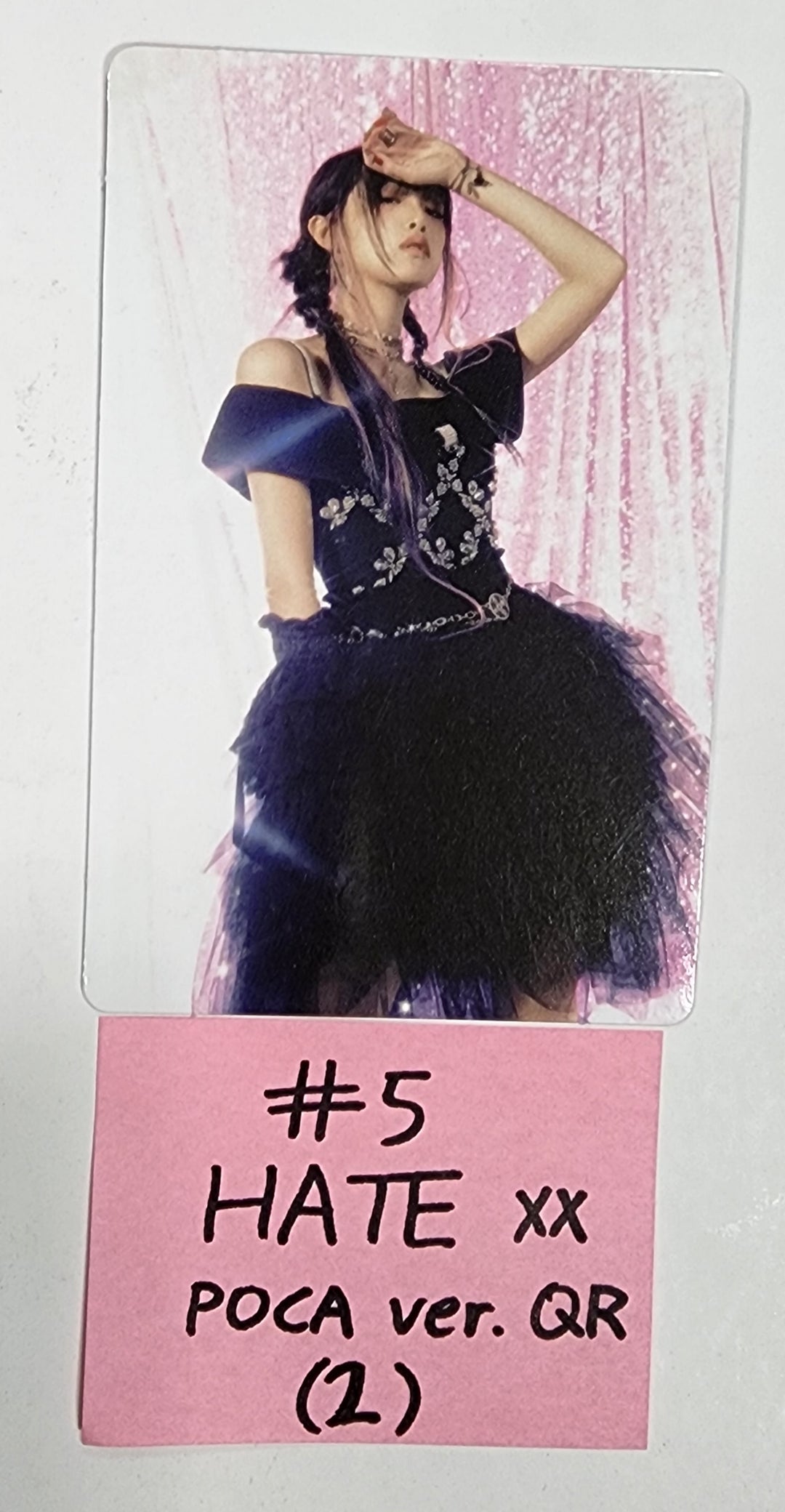 Yena "HATE XX" - Official photocard [POCA VER.] - HALLYUSUPERSTORE