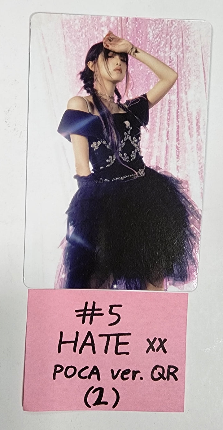 Yena "HATE XX" - Official photocard [POCA VER.] - HALLYUSUPERSTORE