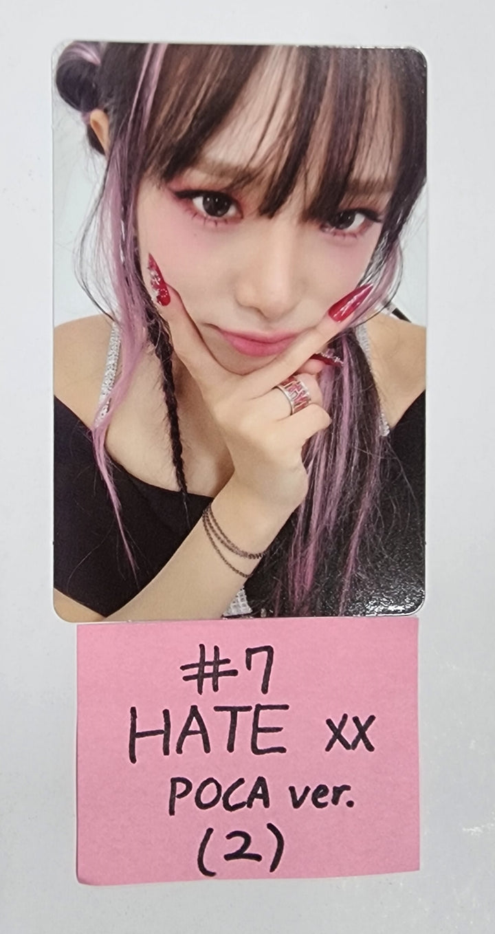 Yena "HATE XX" - Official photocard [POCA VER.] - HALLYUSUPERSTORE