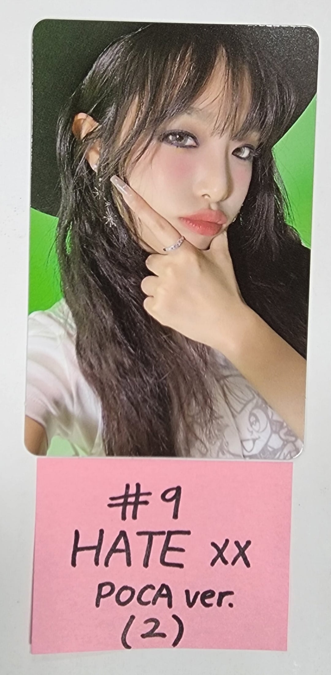 Yena "HATE XX" - Official photocard [POCA VER.] - HALLYUSUPERSTORE