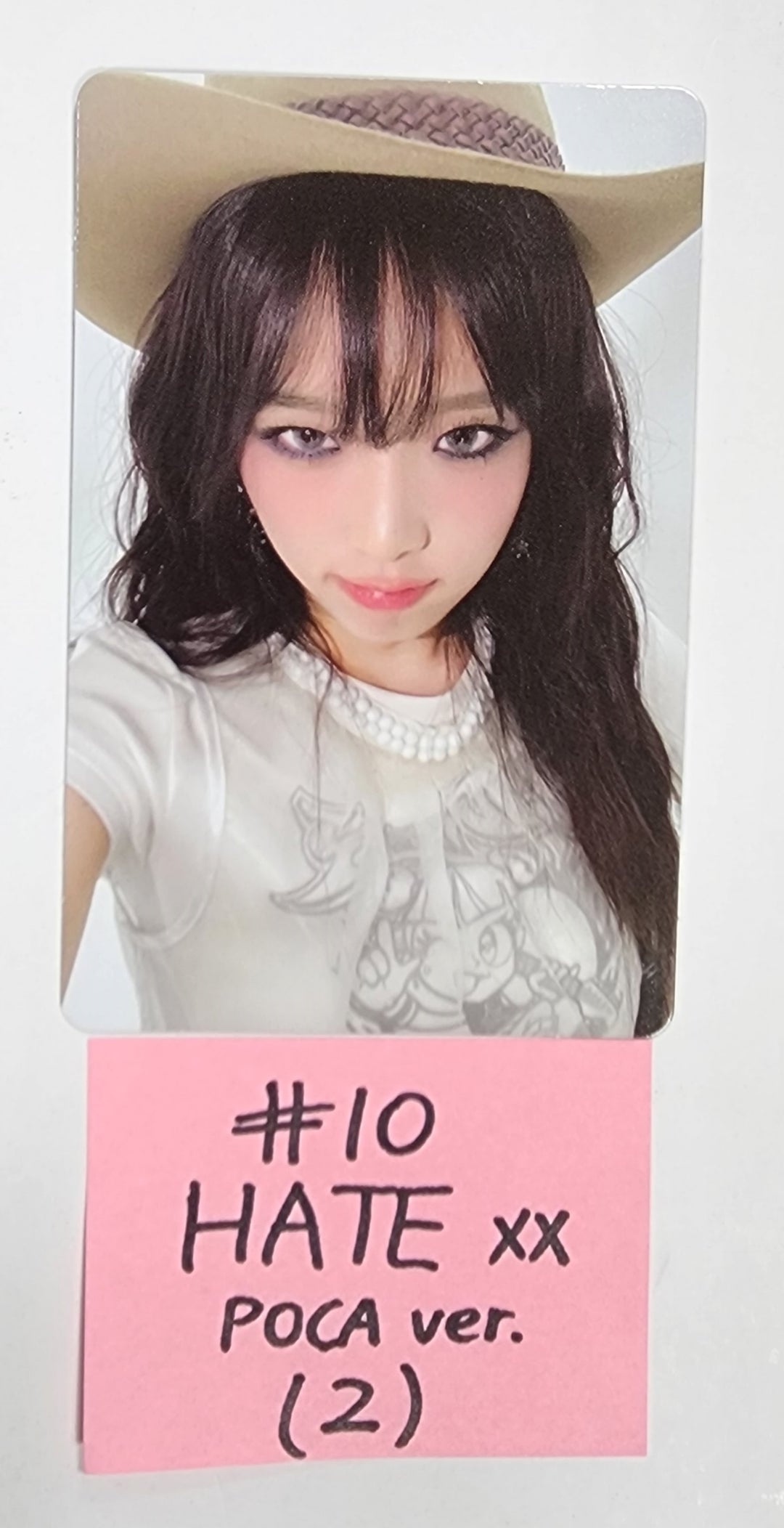 Yena "HATE XX" - Official photocard [POCA VER.] - HALLYUSUPERSTORE