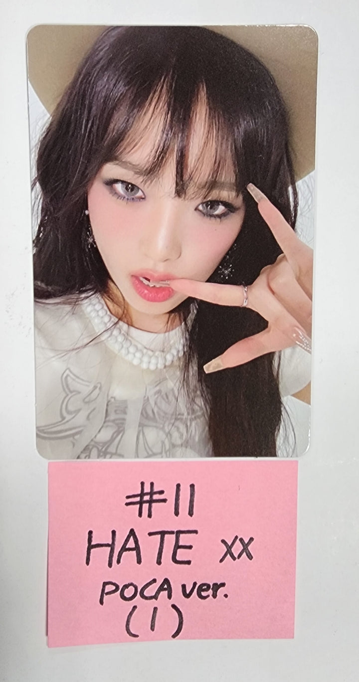 Yena "HATE XX" - Official photocard [POCA VER.] - HALLYUSUPERSTORE
