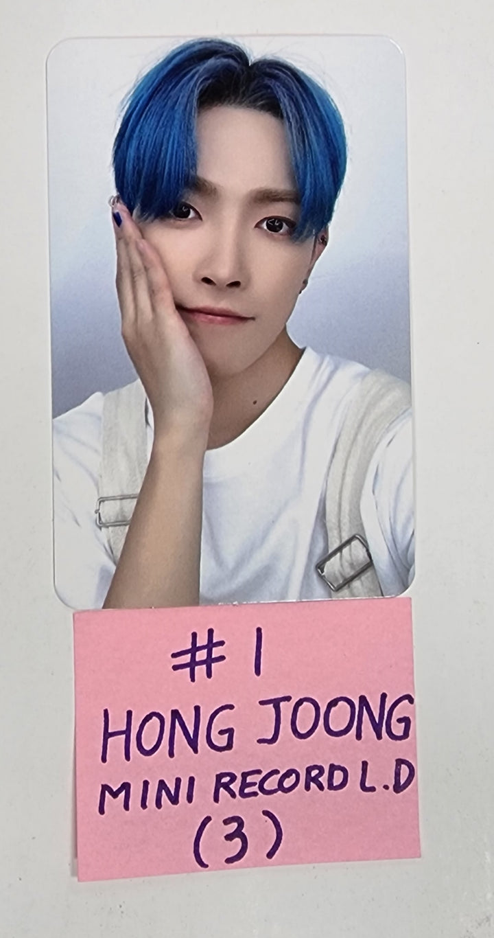 ATEEZ "THE WORLD EP.2 " - Mini Record Lucky Draw Event Photocard [Platfrom Ver.] - HALLYUSUPERSTORE