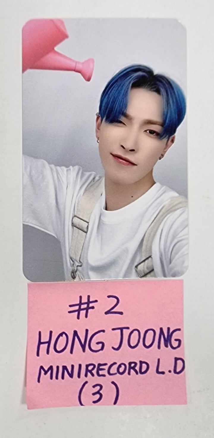 ATEEZ "THE WORLD EP.2 " - Mini Record Lucky Draw Event Photocard [Platfrom Ver.] - HALLYUSUPERSTORE