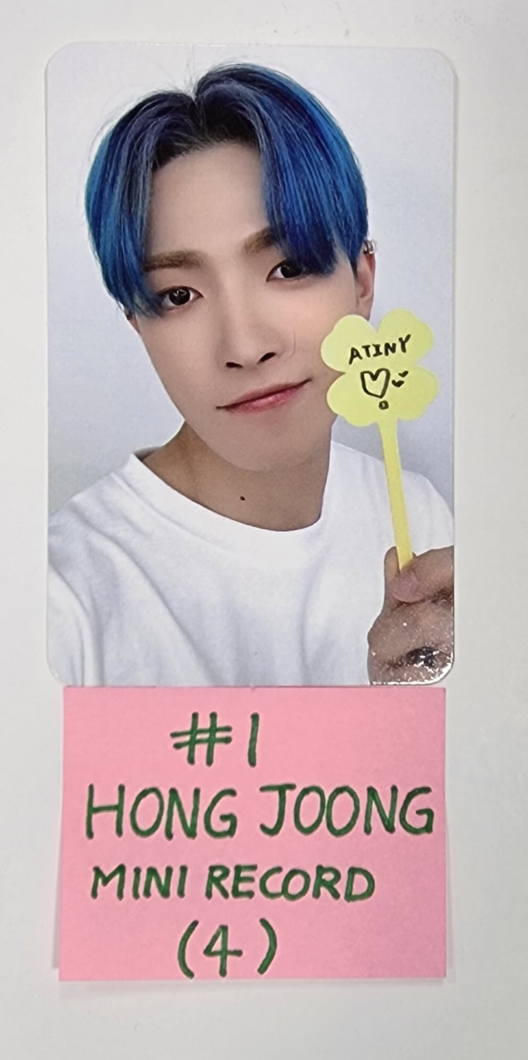 ATEEZ "THE WORLD EP.2 " -Mini Record Fansign Event Photocard [Platform Ver.] - HALLYUSUPERSTORE