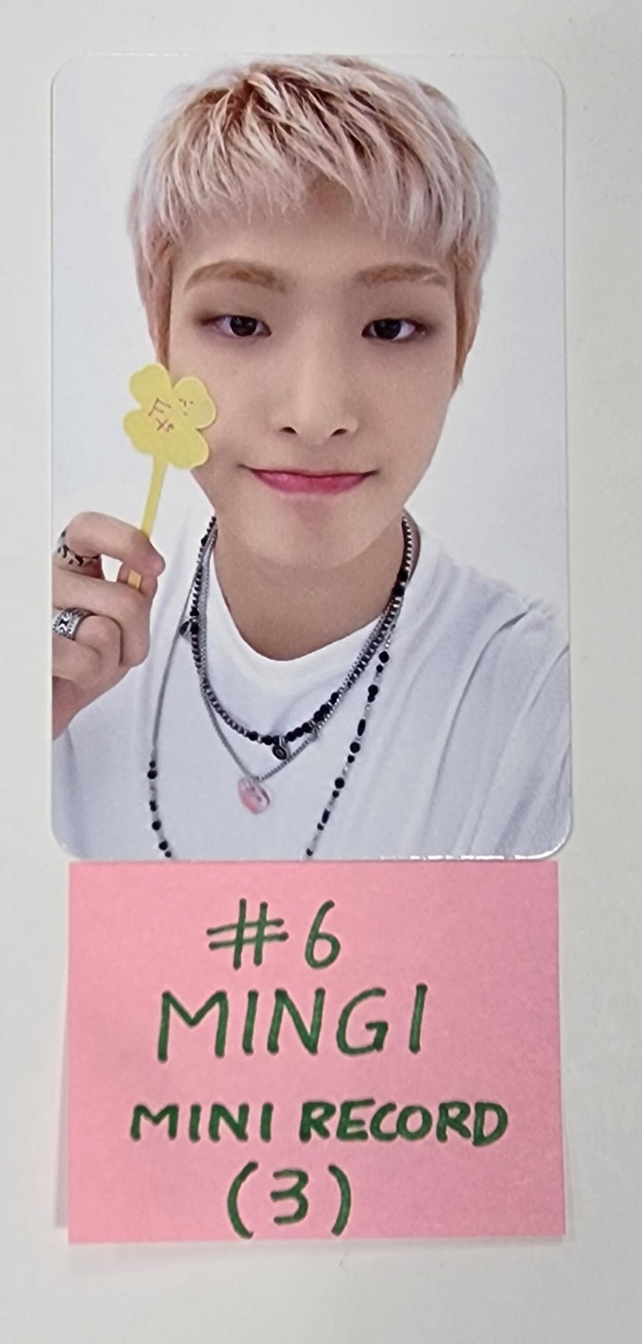 ATEEZ "THE WORLD EP.2 " -Mini Record Fansign Event Photocard [Platform Ver.] - HALLYUSUPERSTORE