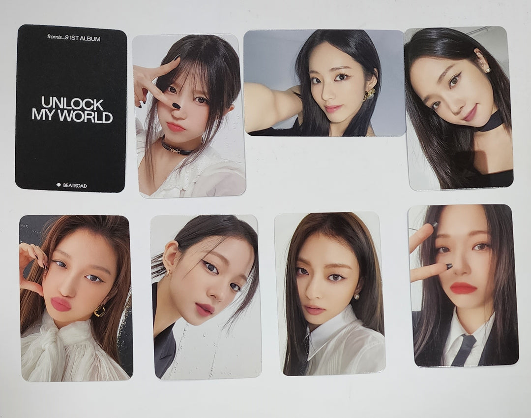 Fromis_9 "Unlock My World" - Beatroad Fansign Event Photocard - HALLYUSUPERSTORE
